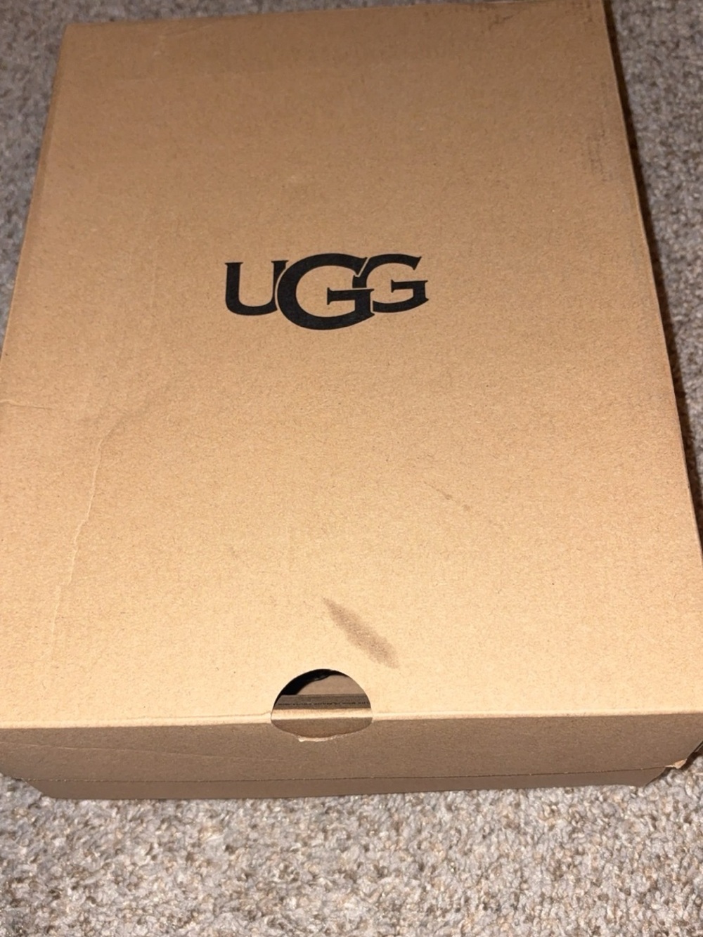 UGG Black Chunky Lug Sole Platform Sandals - Picture 5 of 5